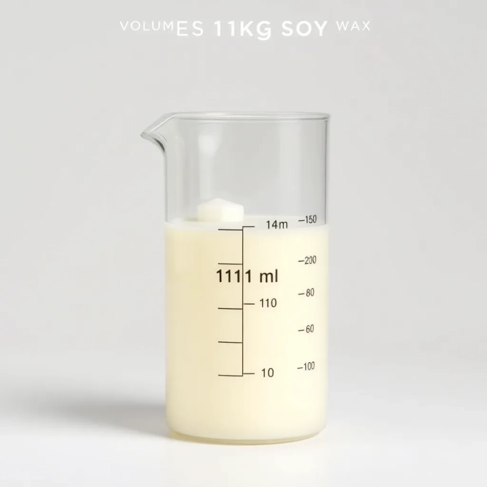 1 kg wosku ile to ml