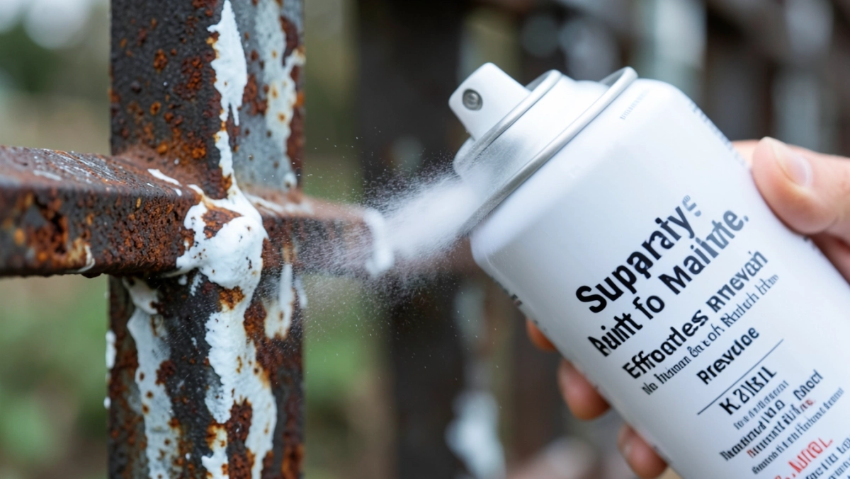 biała farba w sprayu do metalu