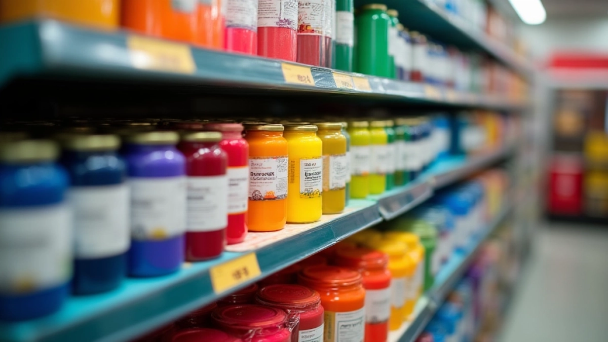 Ceny farb kolorowych do ścian Kraków