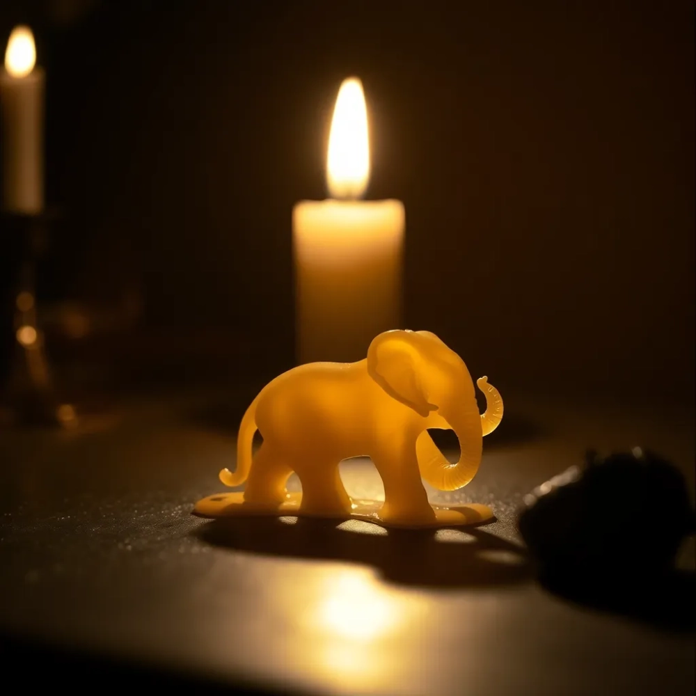 Co oznacza słoń z wosku