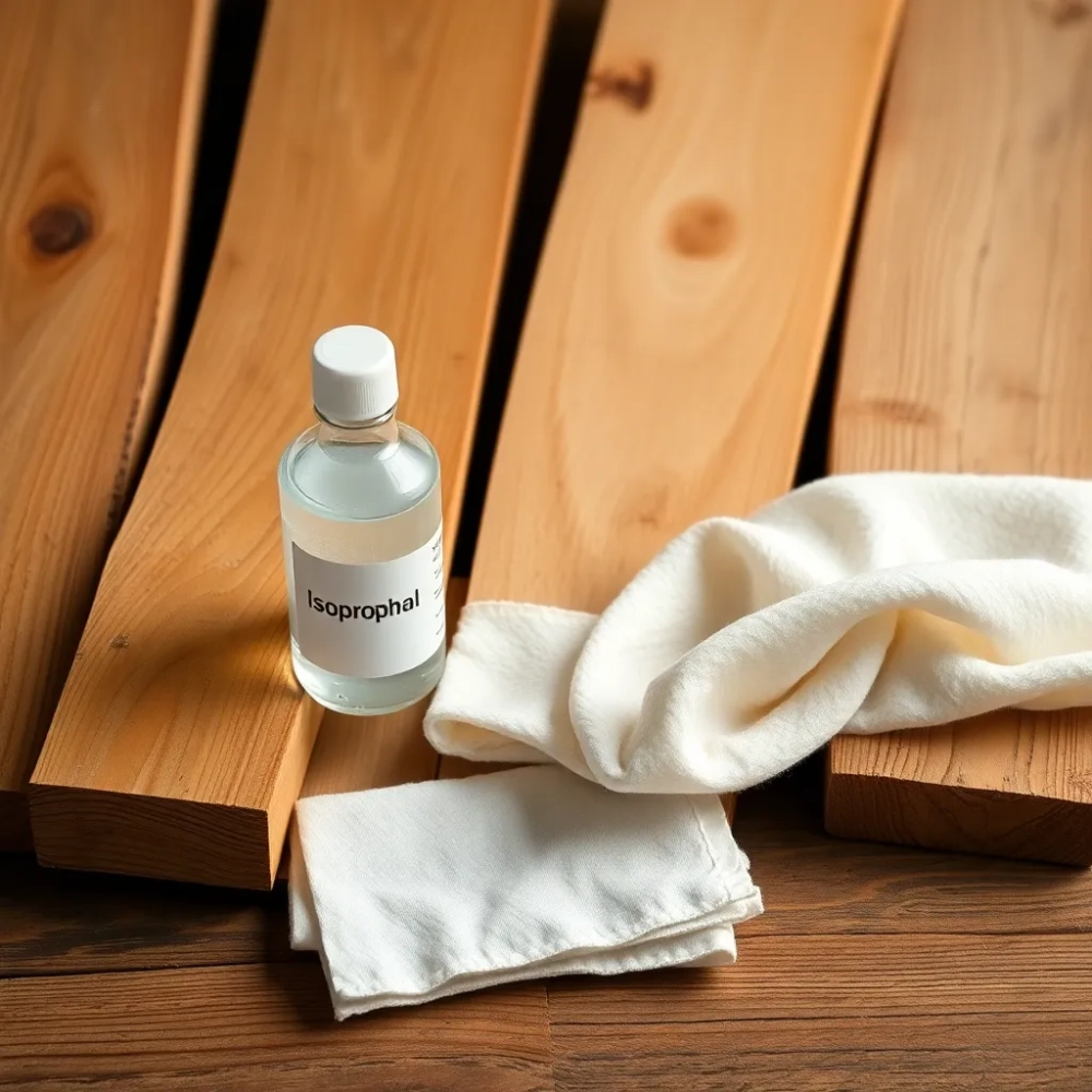 Czym odtłuścić drewno przed klejeniem