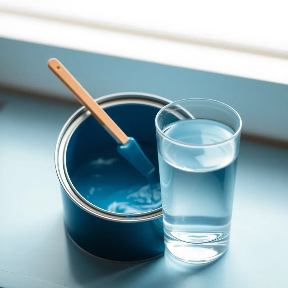 Czym rozcieńczyć farbę lateksową