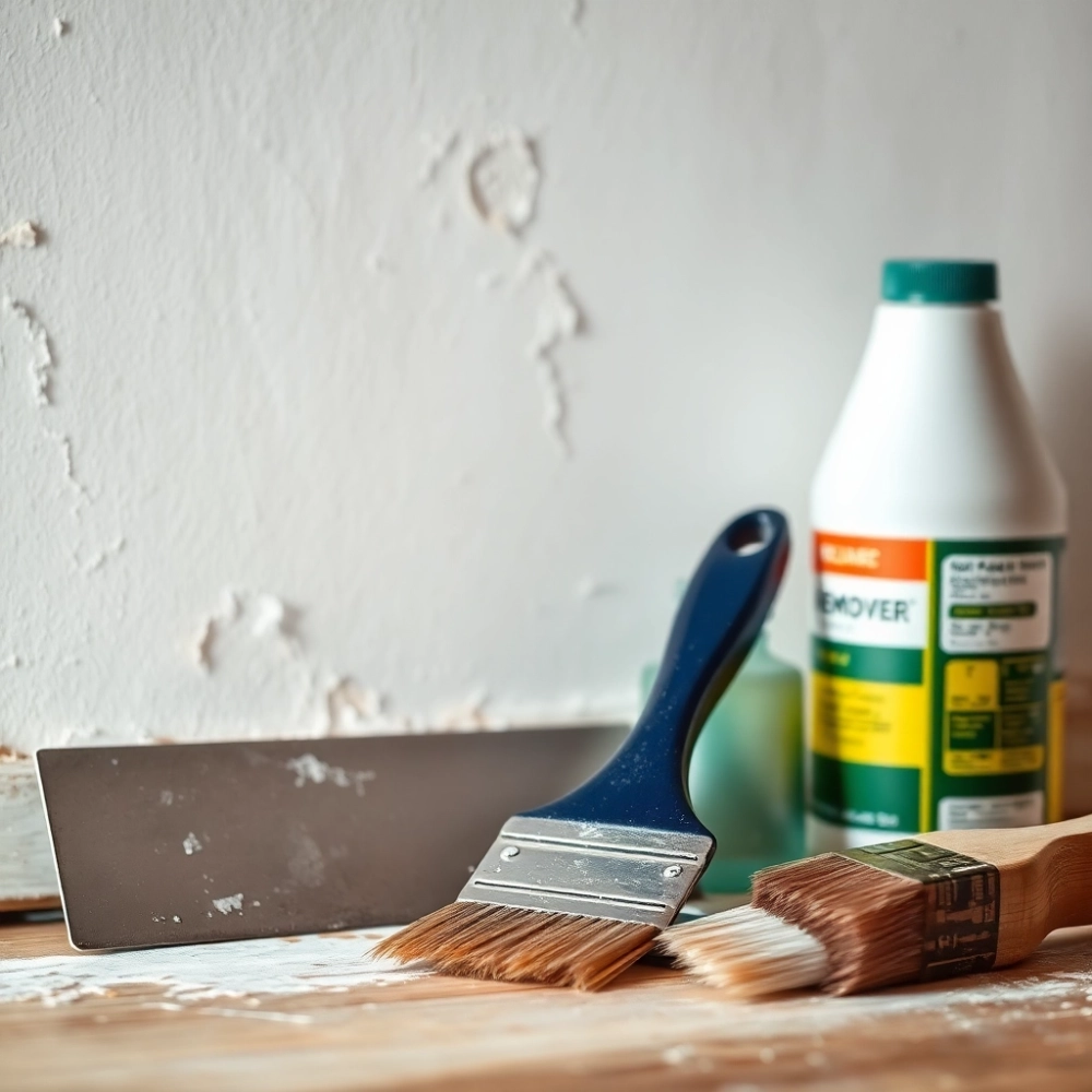 Czym usunąć farbę olejną ze ściany