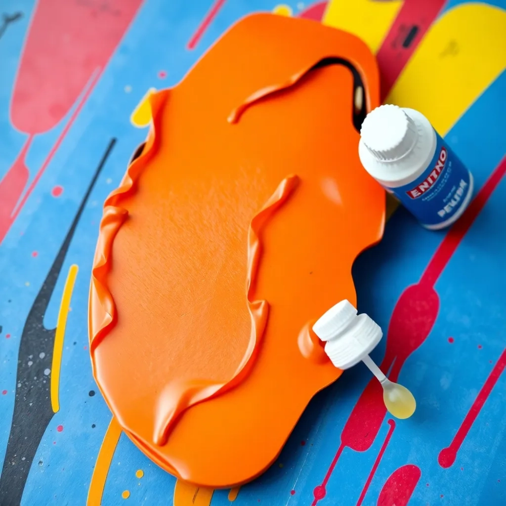 Czym usunąć klej po taśmie z lakieru