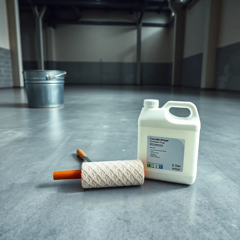 Czym zagruntować posadzkę betonową
