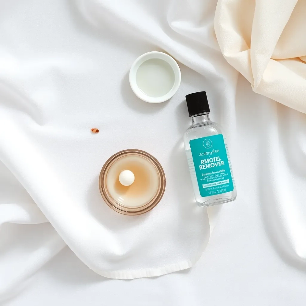 Czym zmyc klej do tipsów z materialu