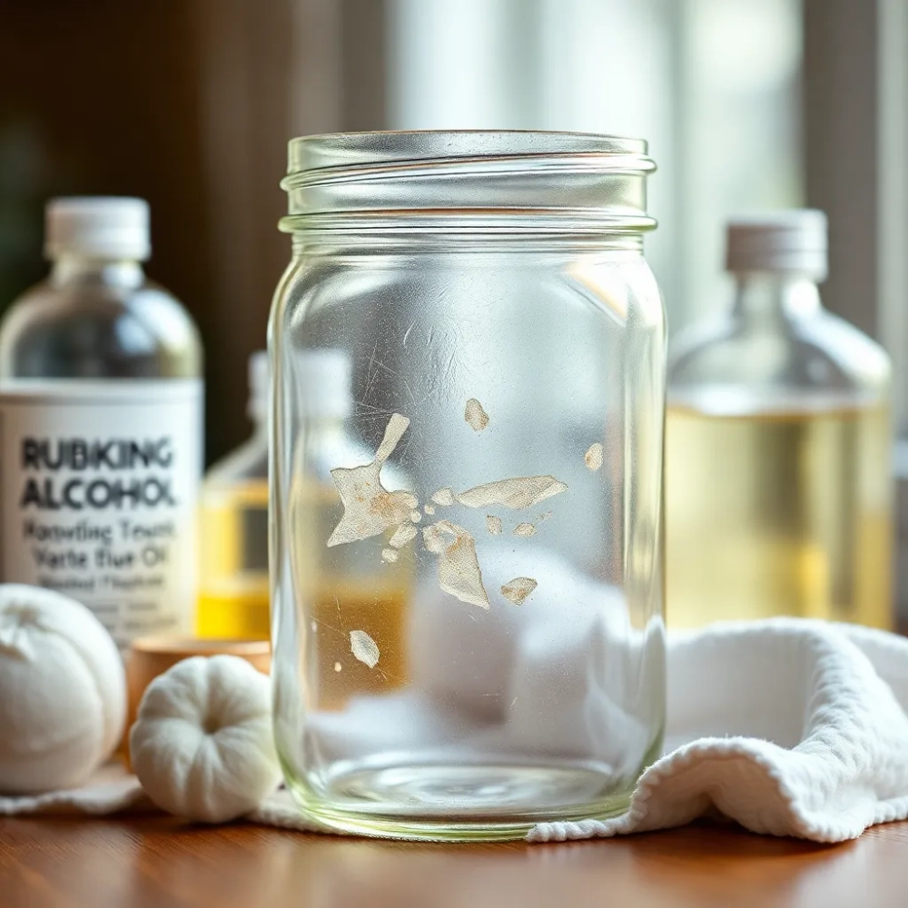 Czym zmyć klej po naklejkach