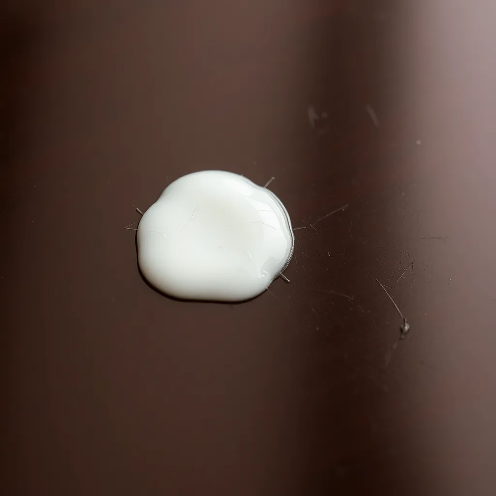 Czym zmyć klej z mebli lakierowanych