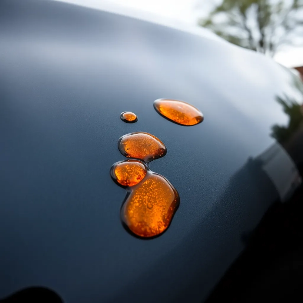 Czym zmyć żywicę z samochodu