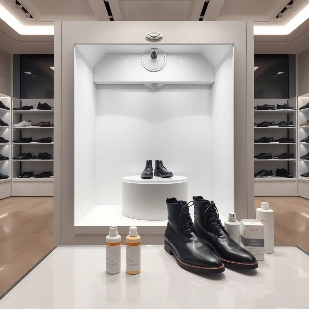 Deichmann impregnacja butów w sklepie