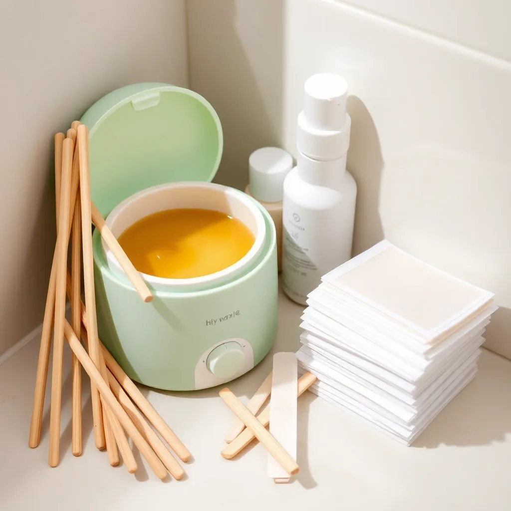 Depilacja woskiem bikini w domu