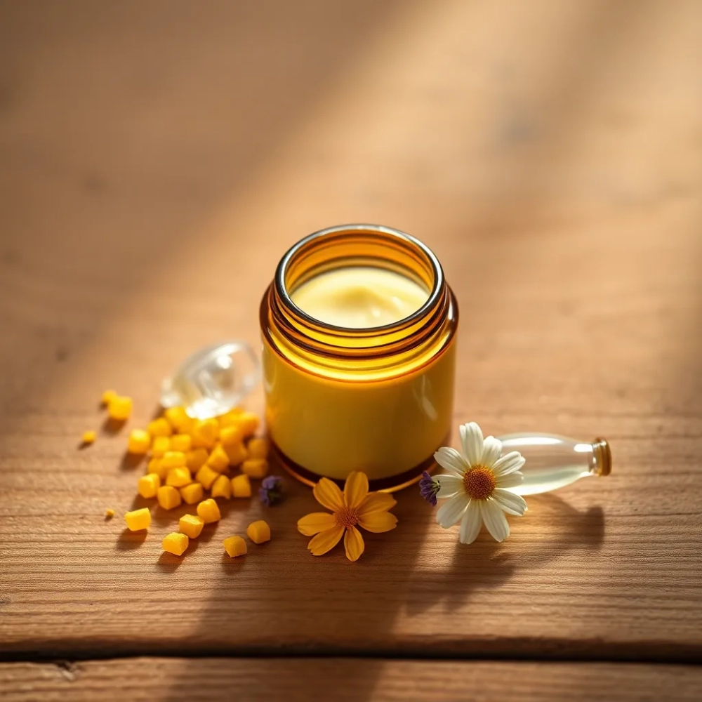 Domowy krem na bazie wosku pszczelego