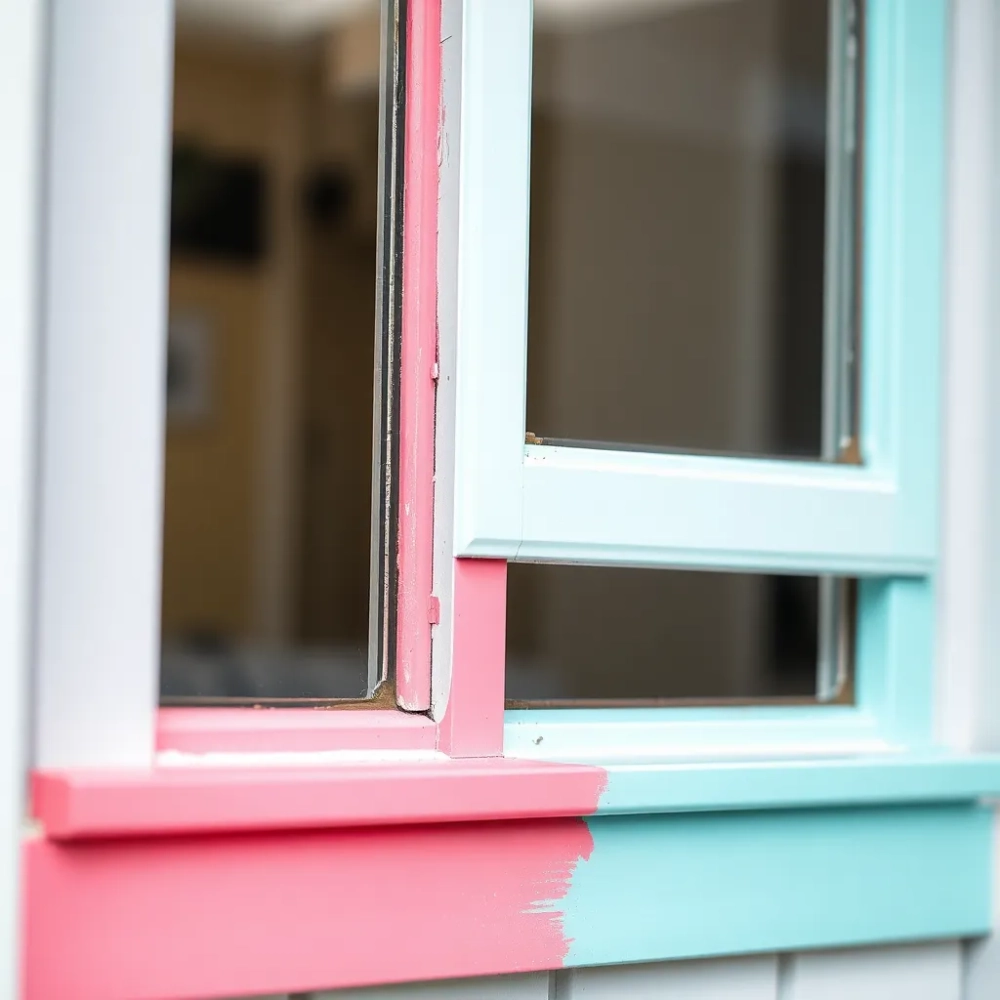 Farba akrylowa do okien PCV