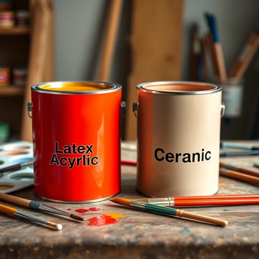 Farba akrylowa lateksowa czy ceramiczna
