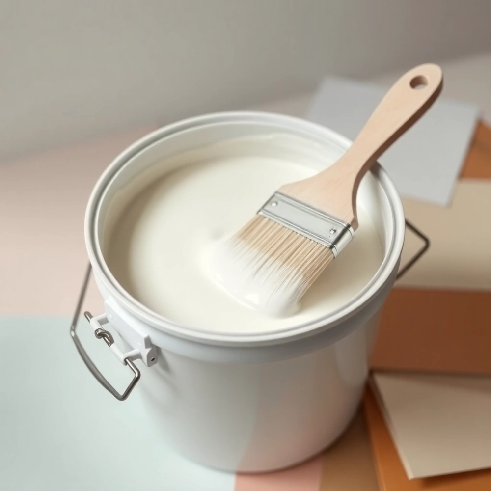 Farba biała matowa do ścian i sufitów