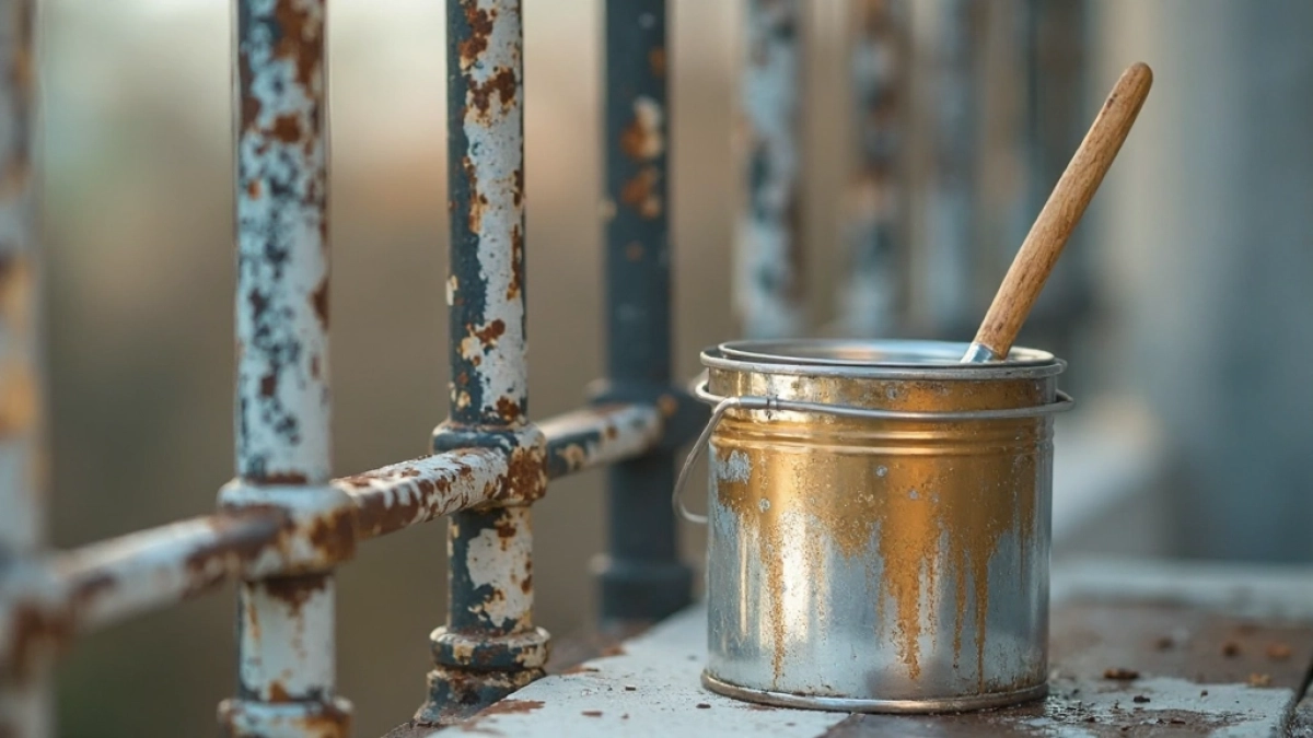 Farba do balustrady metalowej