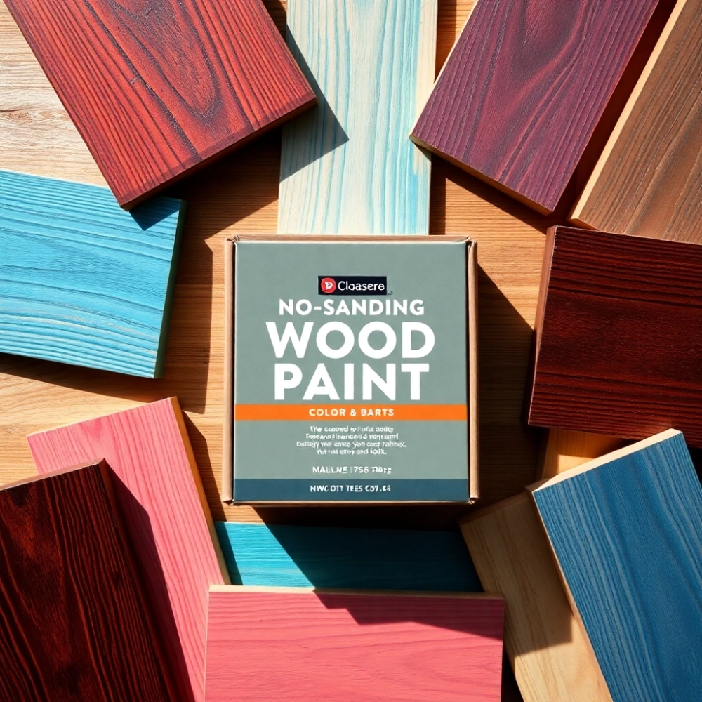 Farba do drewna bez szlifowania