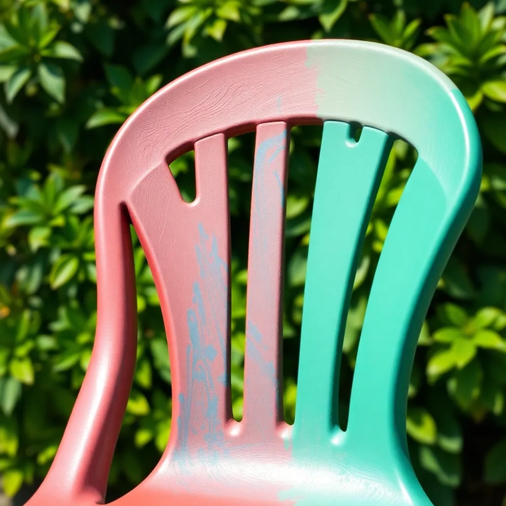 Farba do plastikowych krzeseł