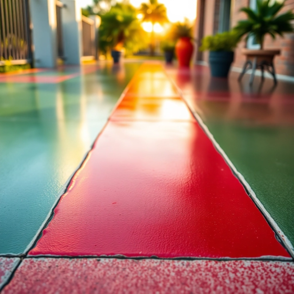 Farba do posadzki betonowej na zewnątrz