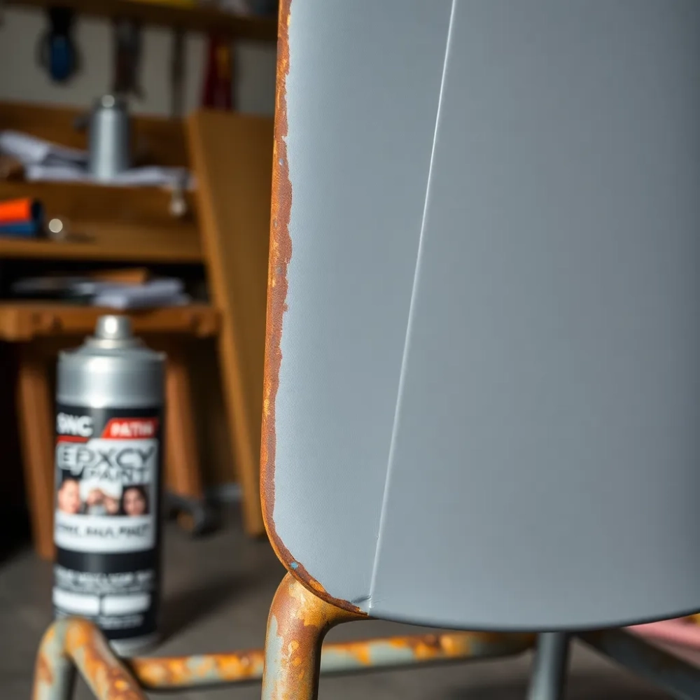 Farba epoksydowa do metalu spray