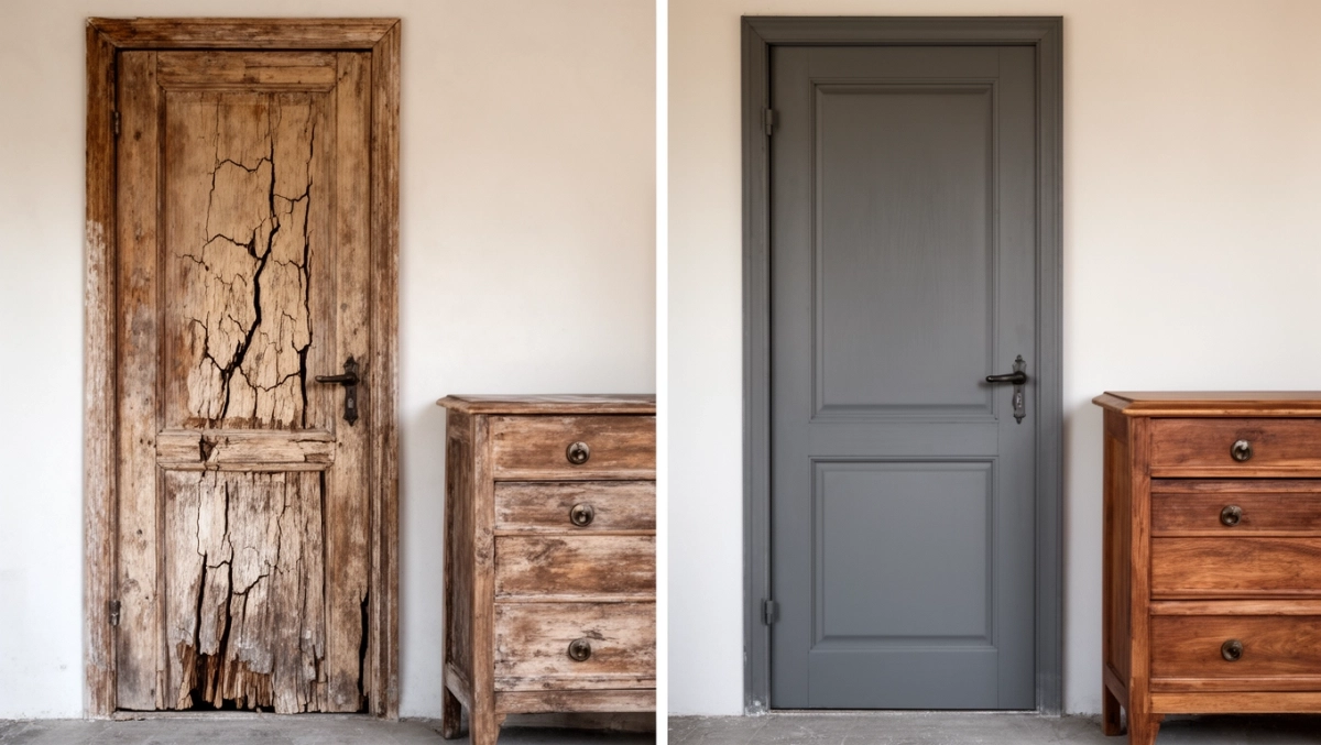 Farba olejna matowa do drewna