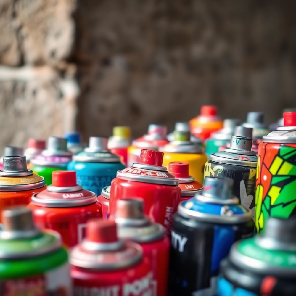 Farba W Sprayu Do Graffiti