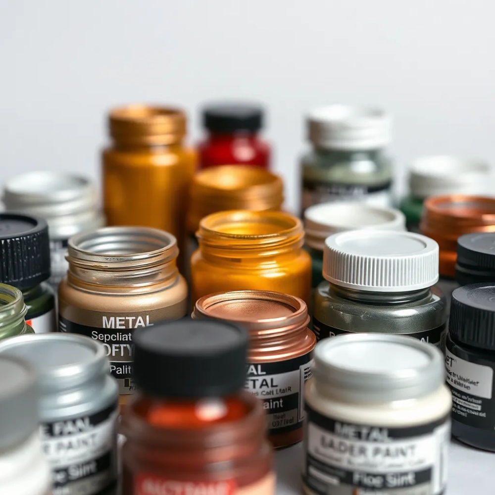 Farby modelarskie do metalu