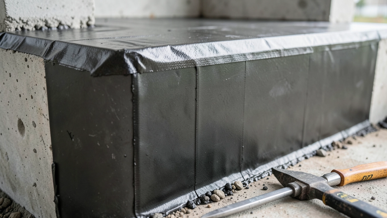 Hydroizolacja fundamentów robocizna z materiałem