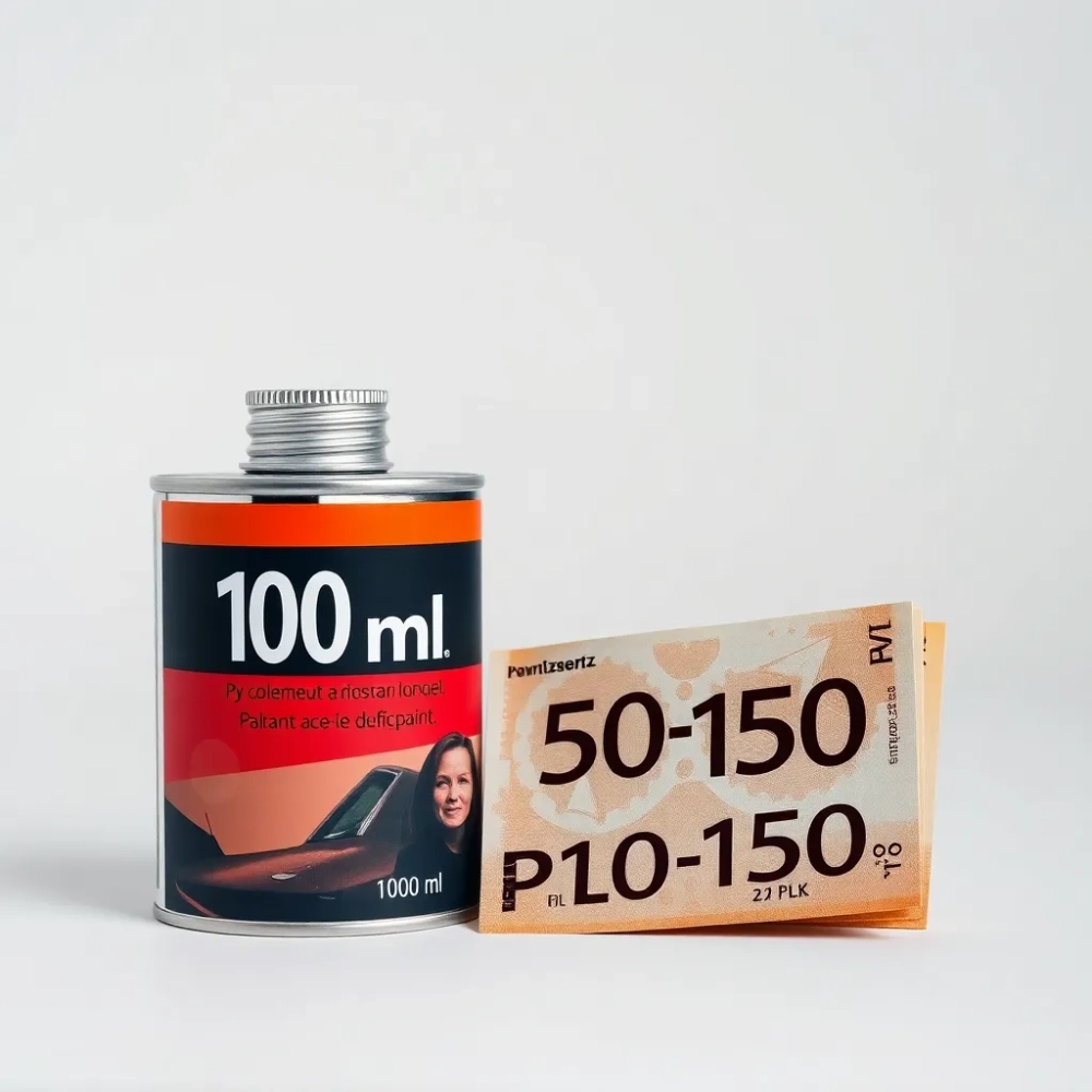 Ile kosztuje dorobienie 100ml lakieru samochodowego