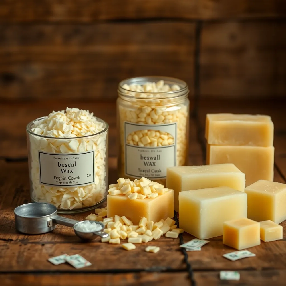 Ile kosztuje wosk do świec