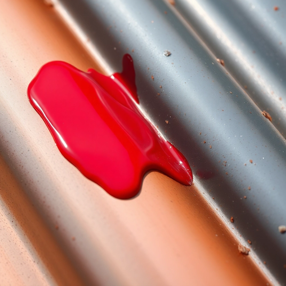 Ile schnie farba akrylowa na metalu