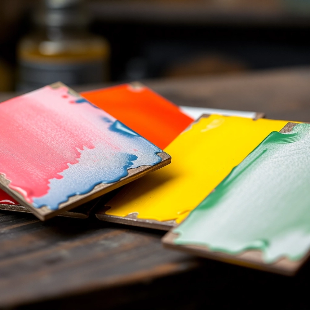 Ile schnie farba olejną na metalu