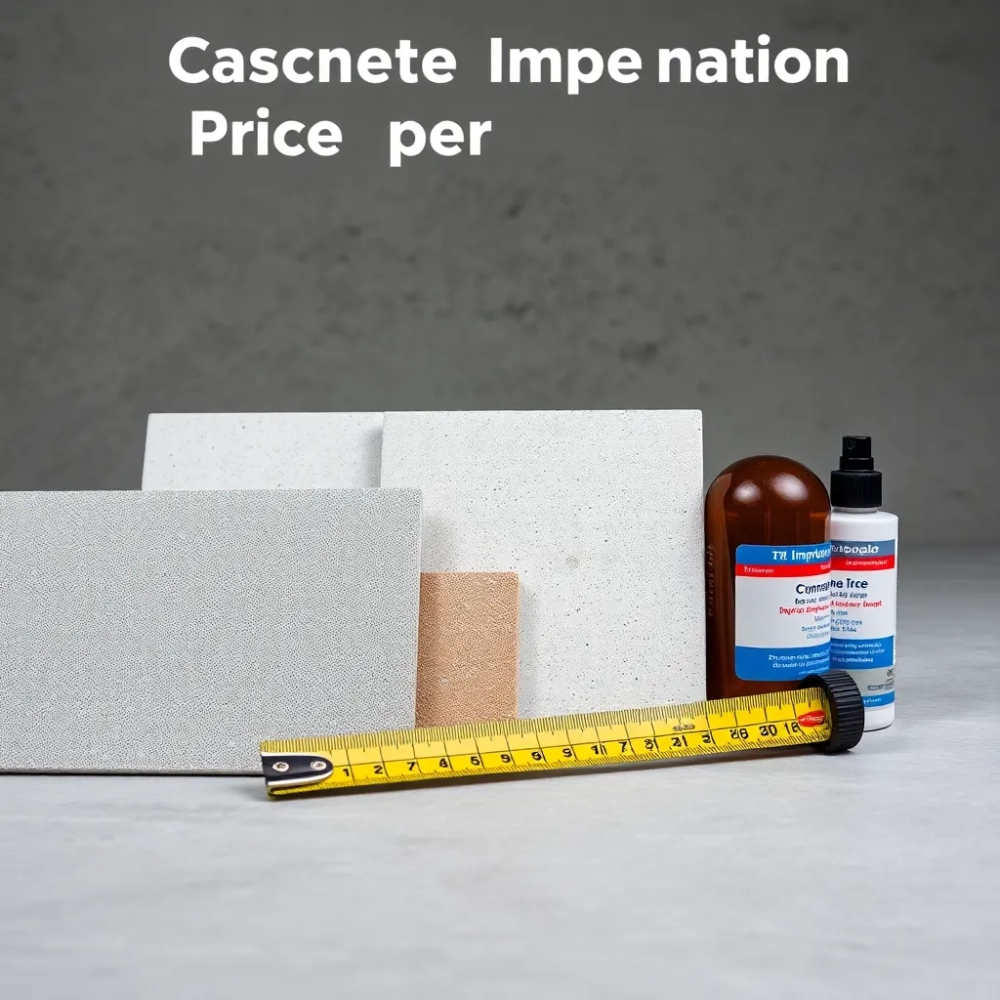 Impregnacja betonu cena za m2