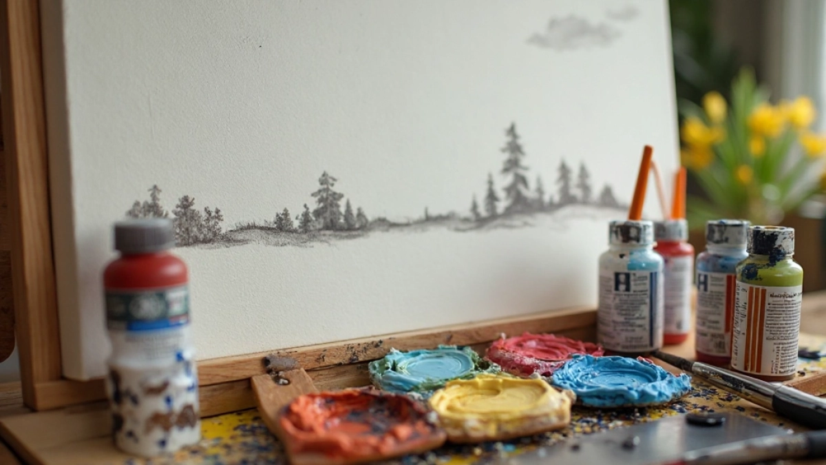 jak malować farbami olejnymi