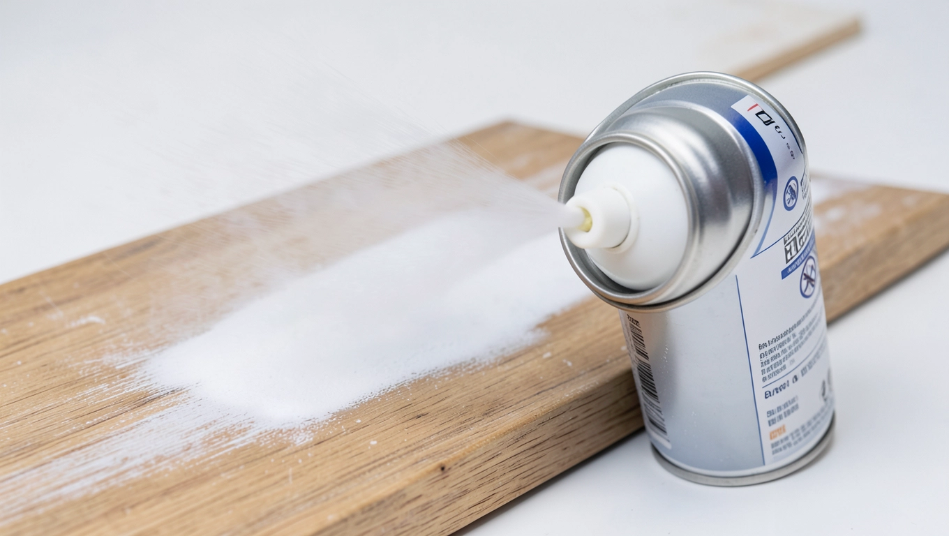 Jak nakładać białą farbę w sprayu na drewno