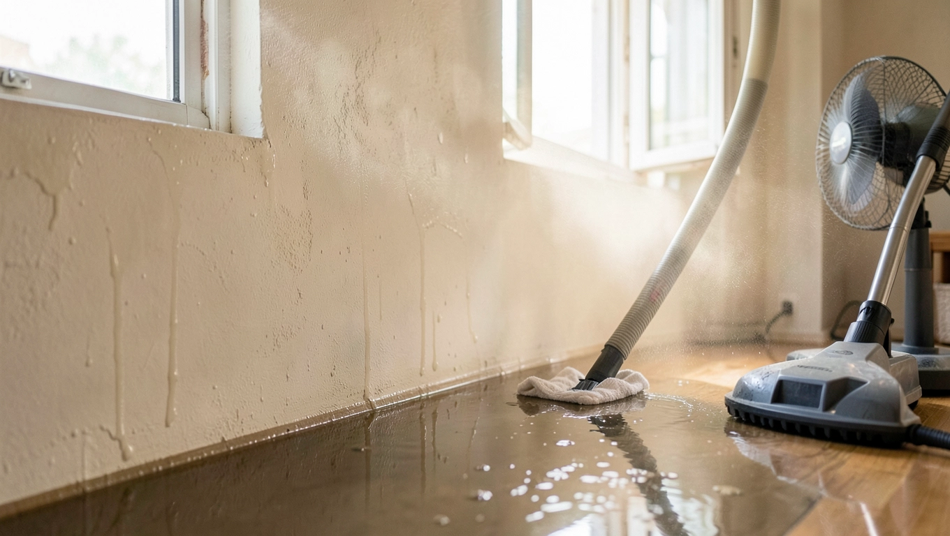 Jak osuszyć mokrą ścianę przed gruntowaniem