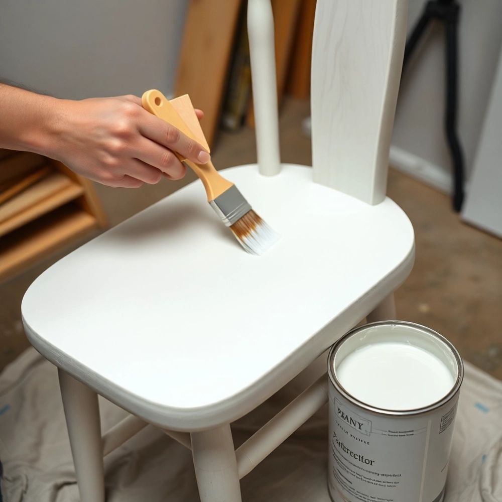 Jak pomalować lakierowane meble