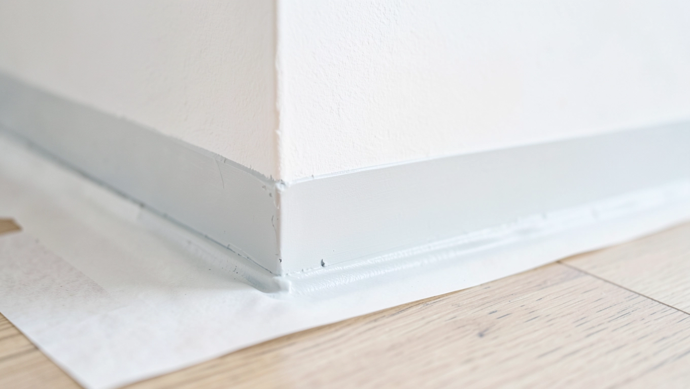 Jak przygotować dolną część ściany pod farbę olejną