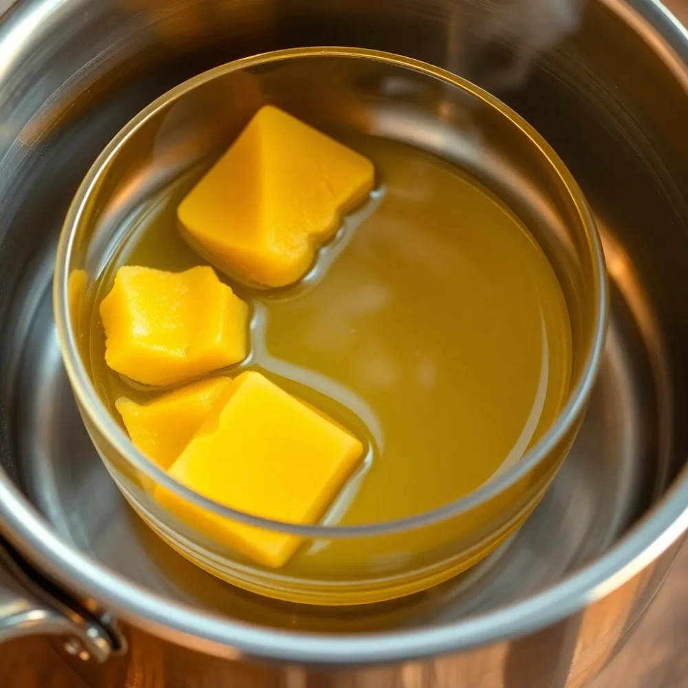 Jak rozpuścić wosk pszczeli w kąpieli wodnej