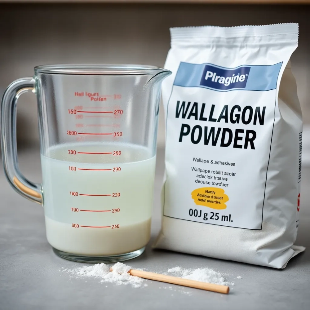 Jak rozrobić klej do tapet proporcje