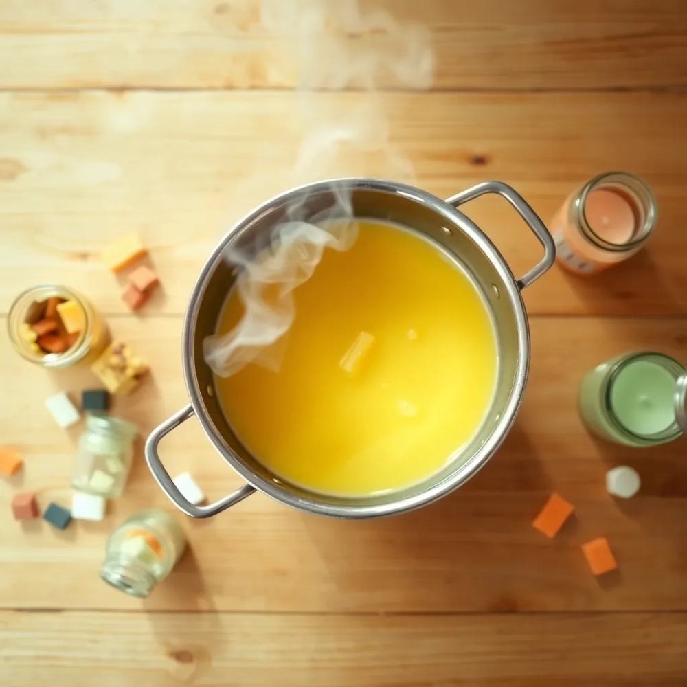 Jak roztopić wosk w garnku