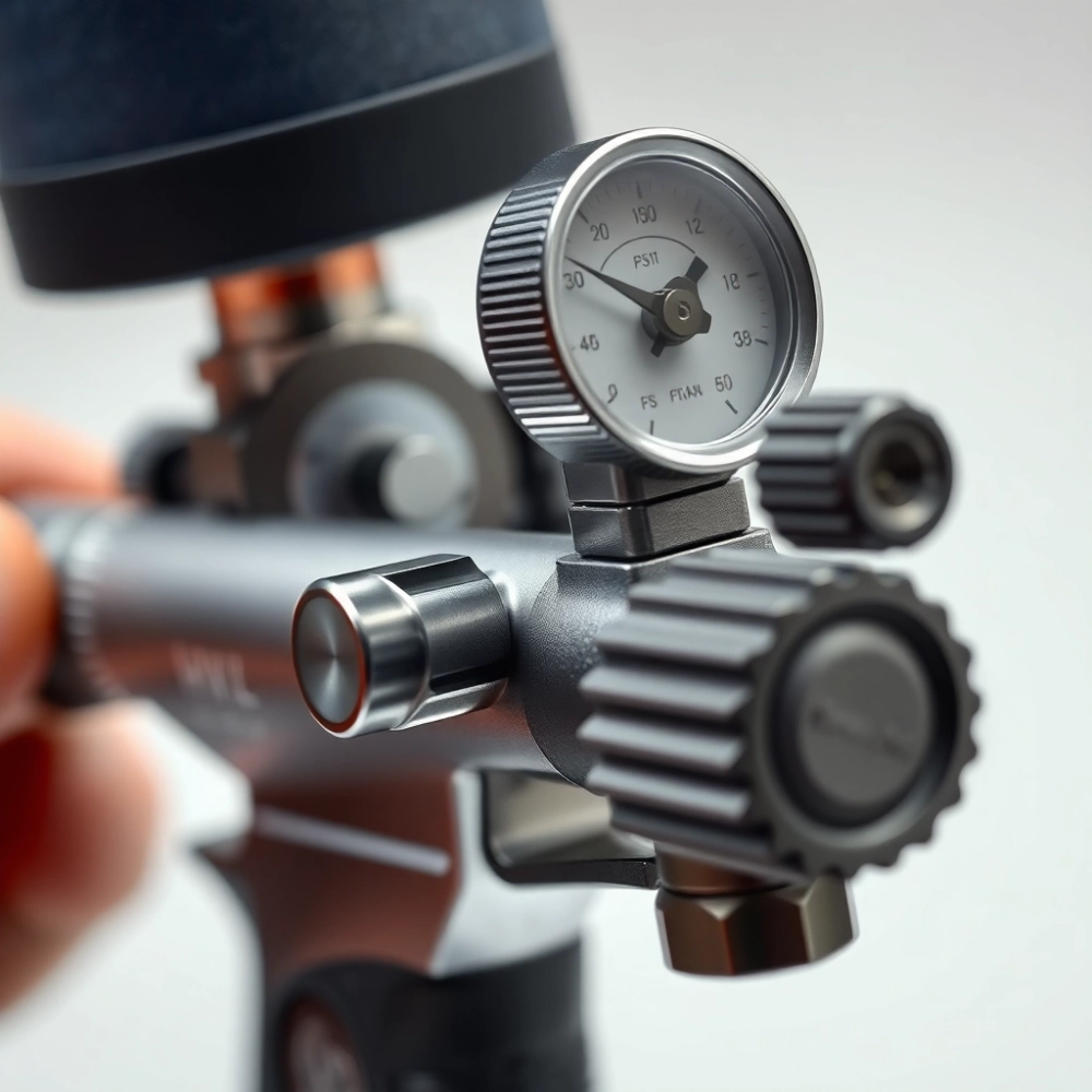 Jak ustawić pistolet lakierniczy