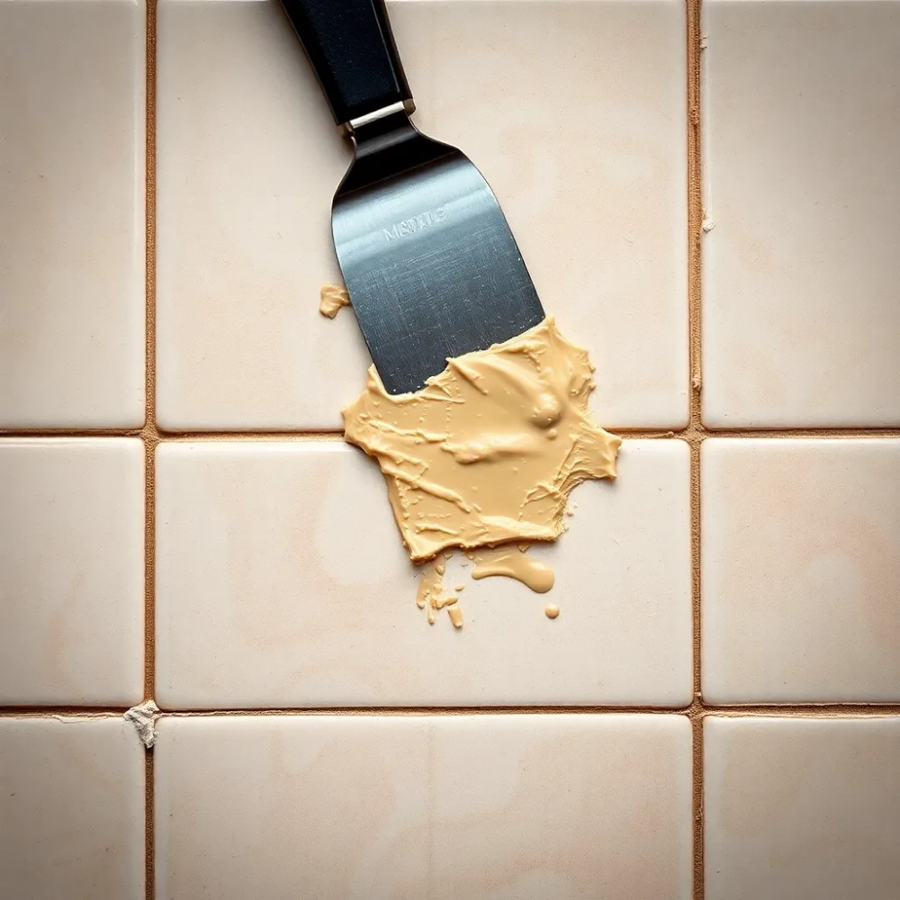 Jak usunąć klej mamut z płytek