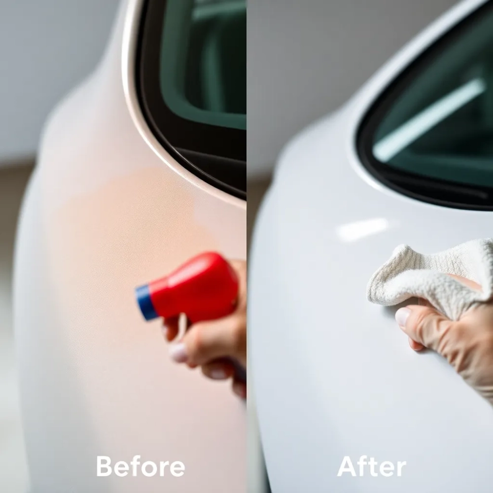 Jak usunąć przebarwienia na lakierze samochodowym