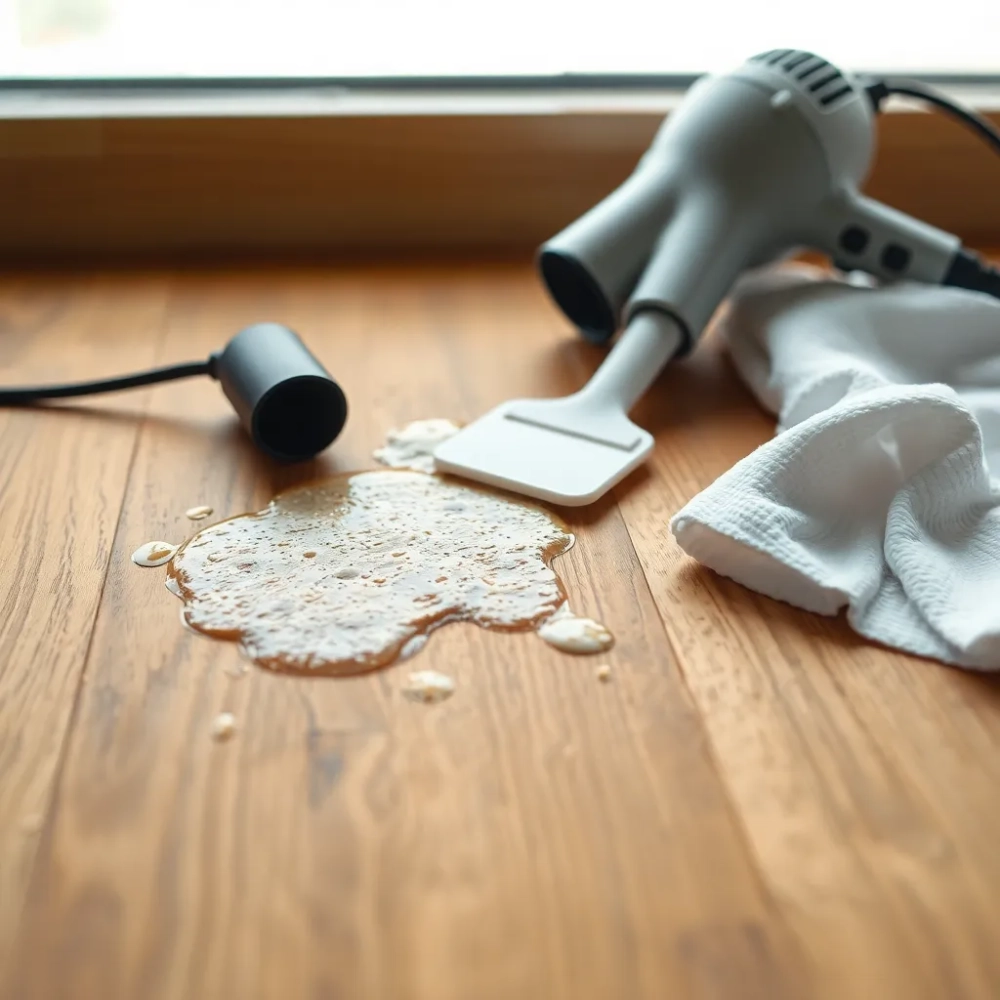 Jak usunąć wosk z podłogi