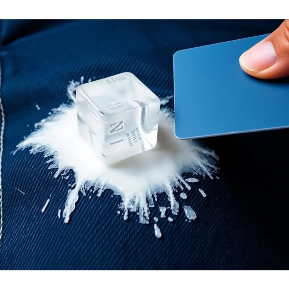 Jak usunąć wosk ze spodni