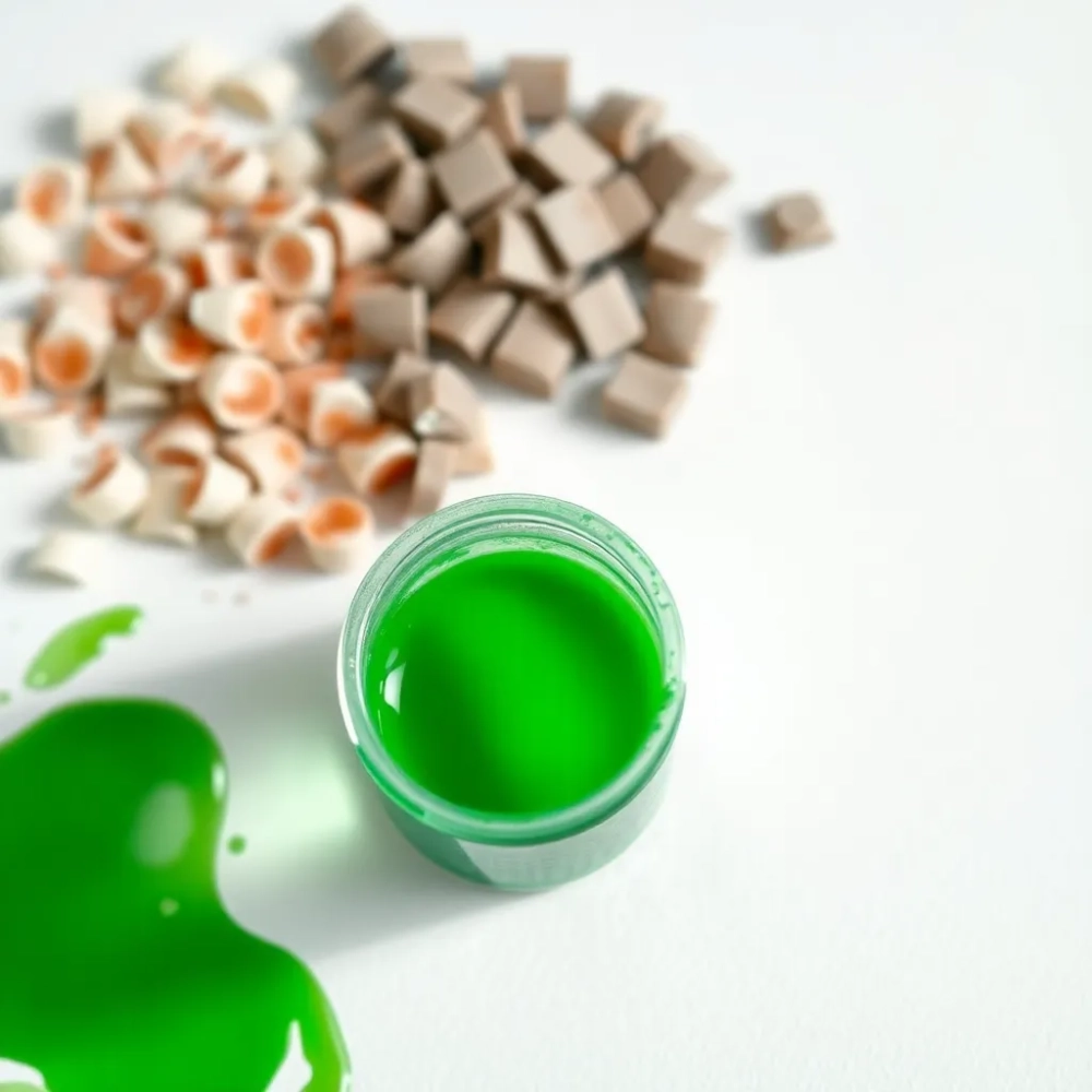 Jak zabarwić wosk na zielono