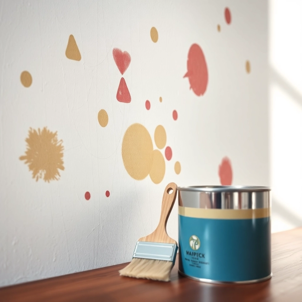 Jak Zamalować Plamy Na Ścianie