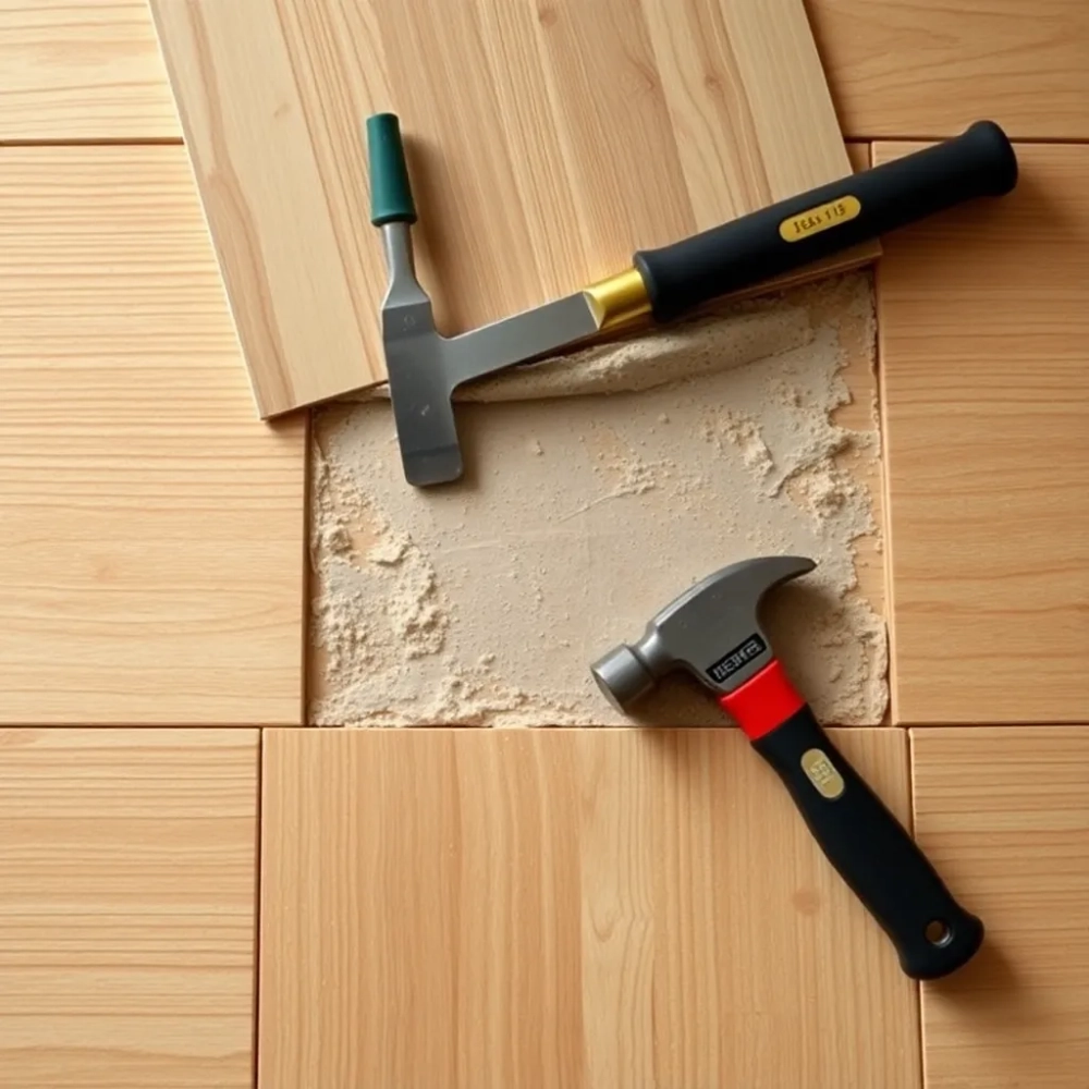 Jak zdemontować klejone panele podłogowe