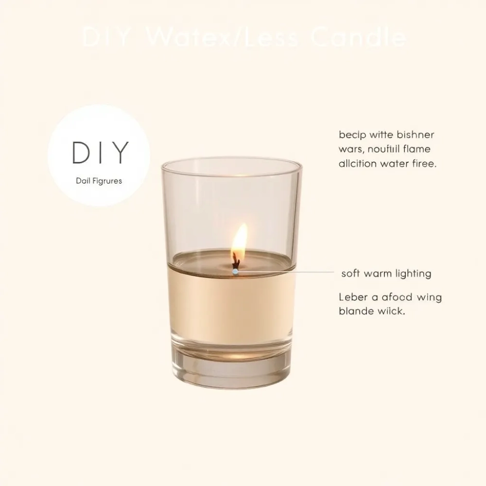 Jak zrobić świeczkę bez wosku